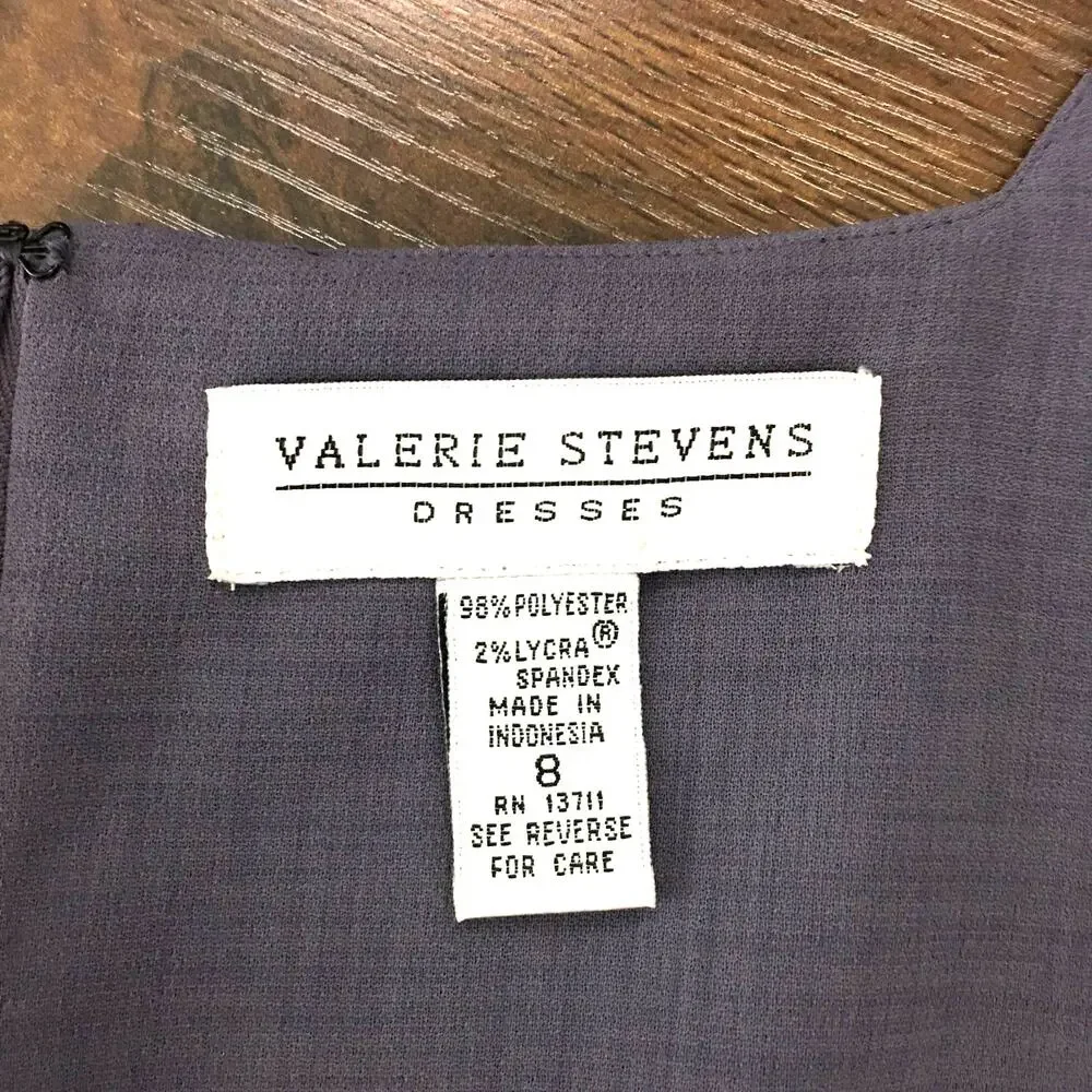 Valerie Stevens two piece dress size 8